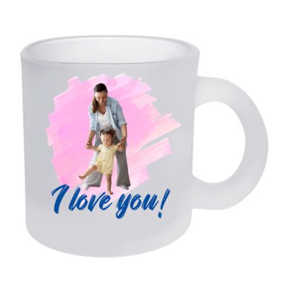 Personalized 10 oz. Glass Mug