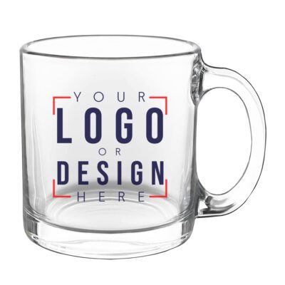 Personalized 10 oz. Glass Mug