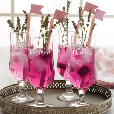 Personalized 13 oz. Stemmed Cocktail Glass