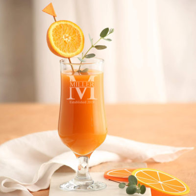 Personalized Monogram 13 oz. Stemmed Cocktail Glass