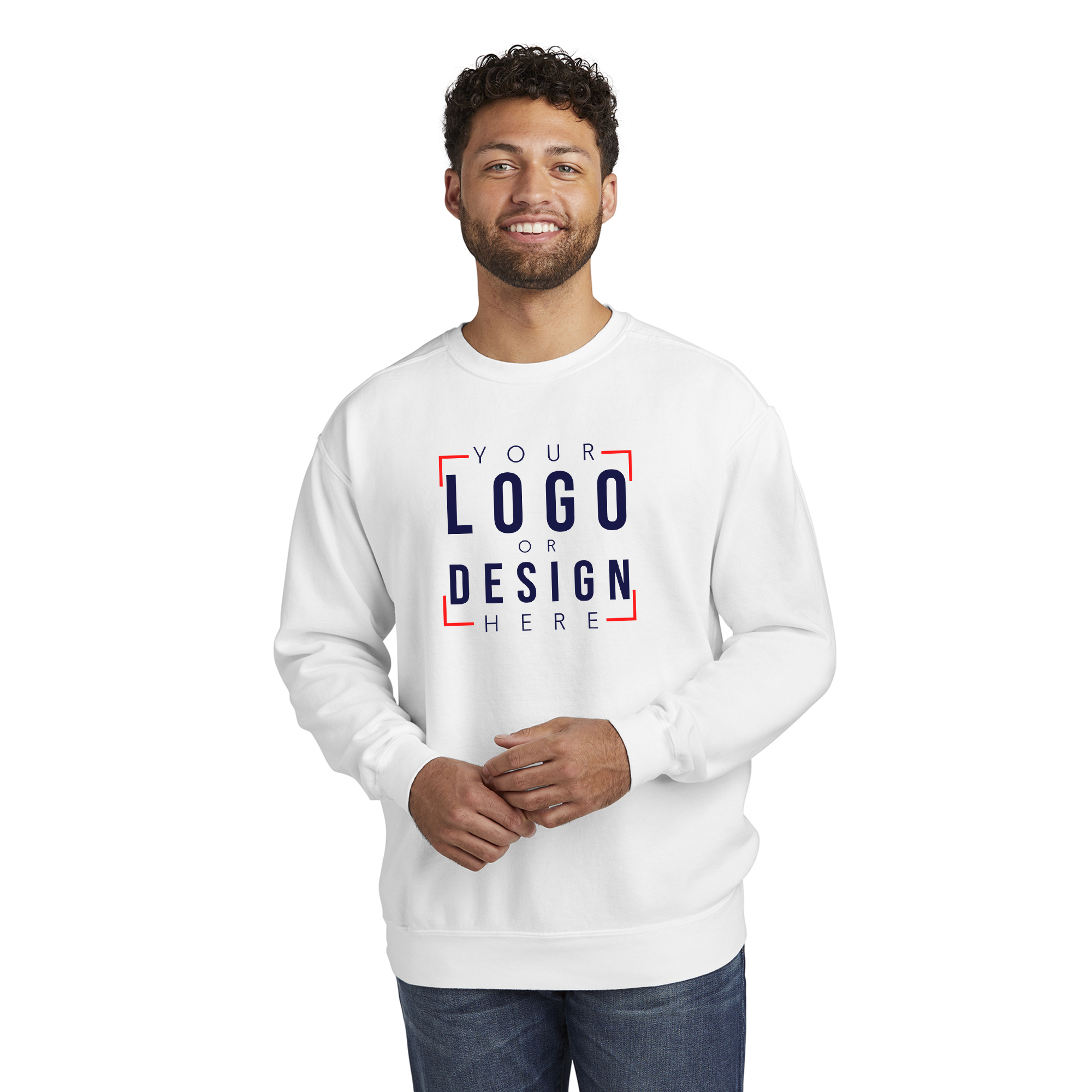 COMFORT COLORS Ring Spun Crewneck Sweatshirt COMFORT COLORS Ring Spun Crewneck Sweatshirt