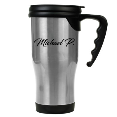 Personalized Horace 16oz Travel Mug with Handle