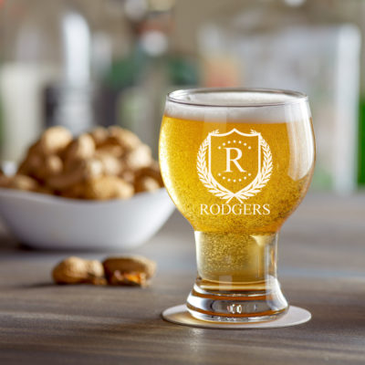 Personalized Craft Beer Glass - ShieldStar
