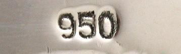 Sterling Silver 950