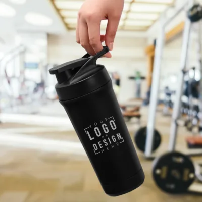 Personalized 27 oz. Stainless Steel Protein Shaker