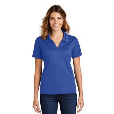 Sport-Tek Ladies Dri-Mesh V-Neck Polo