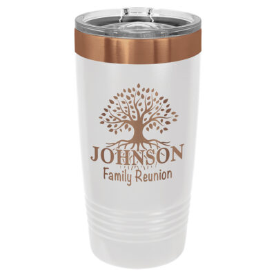 Personalized 20 oz. Ion-Plated Tumbler with Slider Lid