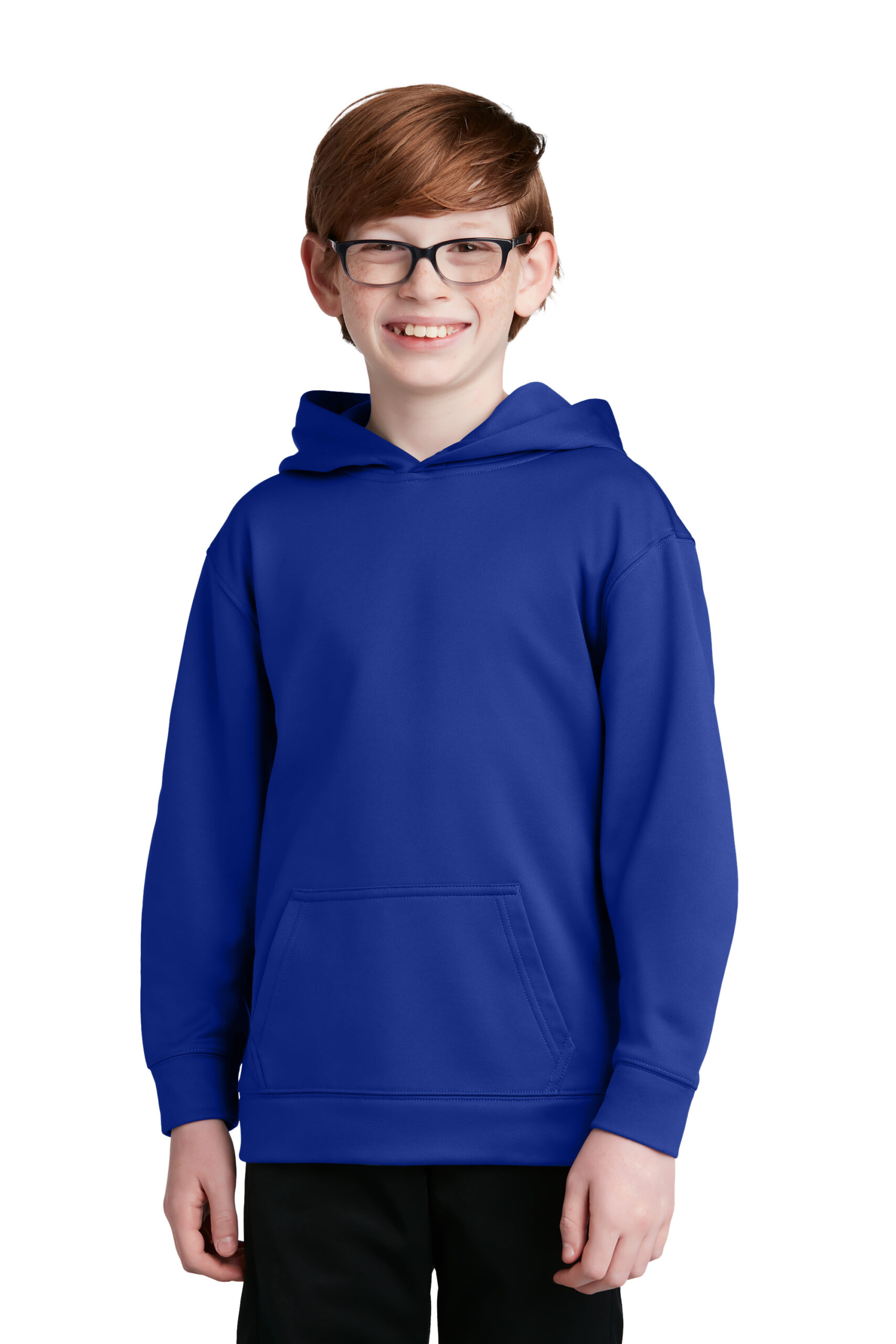 Sport-Tek Youth Sport-Wick Fleece Hooded Pullover Sport-Tek Youth Sport-Wick Fleece Hooded Pullover