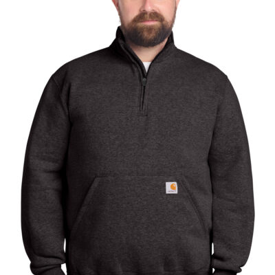 Carhartt® Midweight 1/4-Zip Mock Neck Sweatshirt