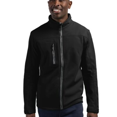 Clique Telemark Eco Stretch Softshell Full Zip Mens Jacket