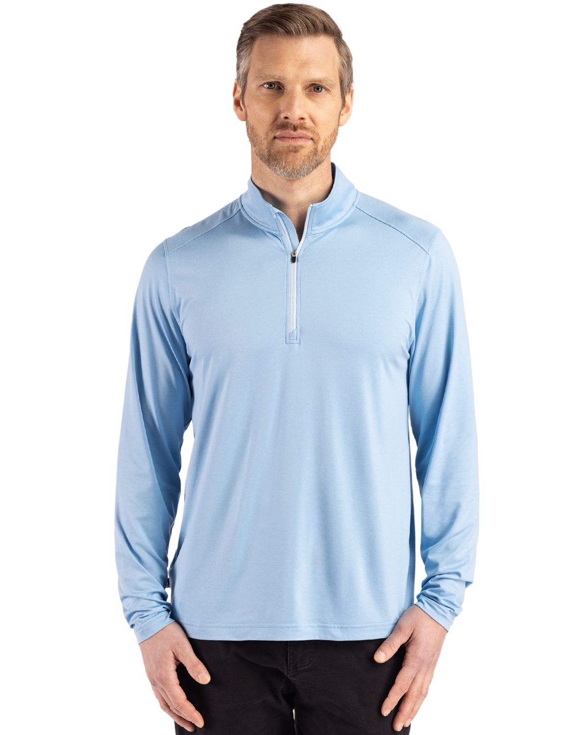Cutter & Buck Coastline Eco Epic Comfort Recycled Mens Quarter Zip