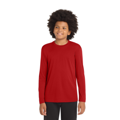 Sport-Tek Youth Long Sleeve PosiCharge Competitor Tee