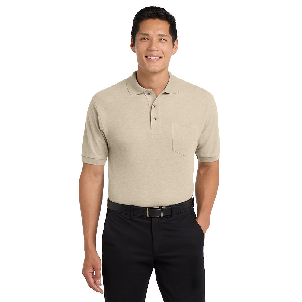 Port Authority Silk Touch Polo with Pocket Port Authority Silk Touch Polo with Pocket