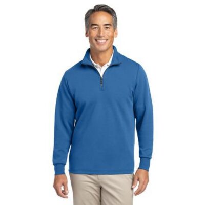 Brooks Brothers® Double-Knit 1/4-Zip — Primary