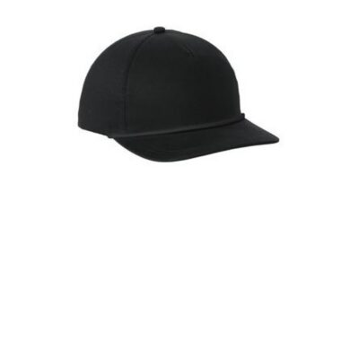 Port Authority® Snapback Five-Panel Rope Cap — Primary