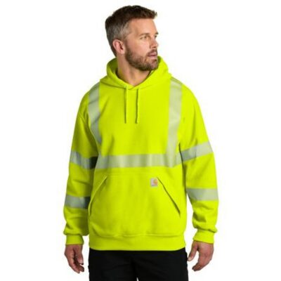 Carhartt® ANSI 107 Class 3 Hooded Sweatshirt — Primary