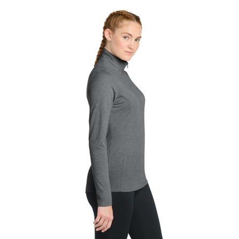 Sport-Tek Ladies PosiCharge Tri-Blend Wicking 1/4-Zip Pullover — Primary