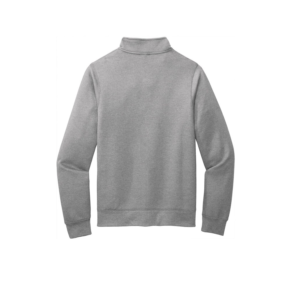 Port & Company Core Fleece Cadet Full-Zip Sweatshirt — Rear