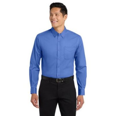 Port Authority Tall Long Sleeve Easy Care Shirt — Primary