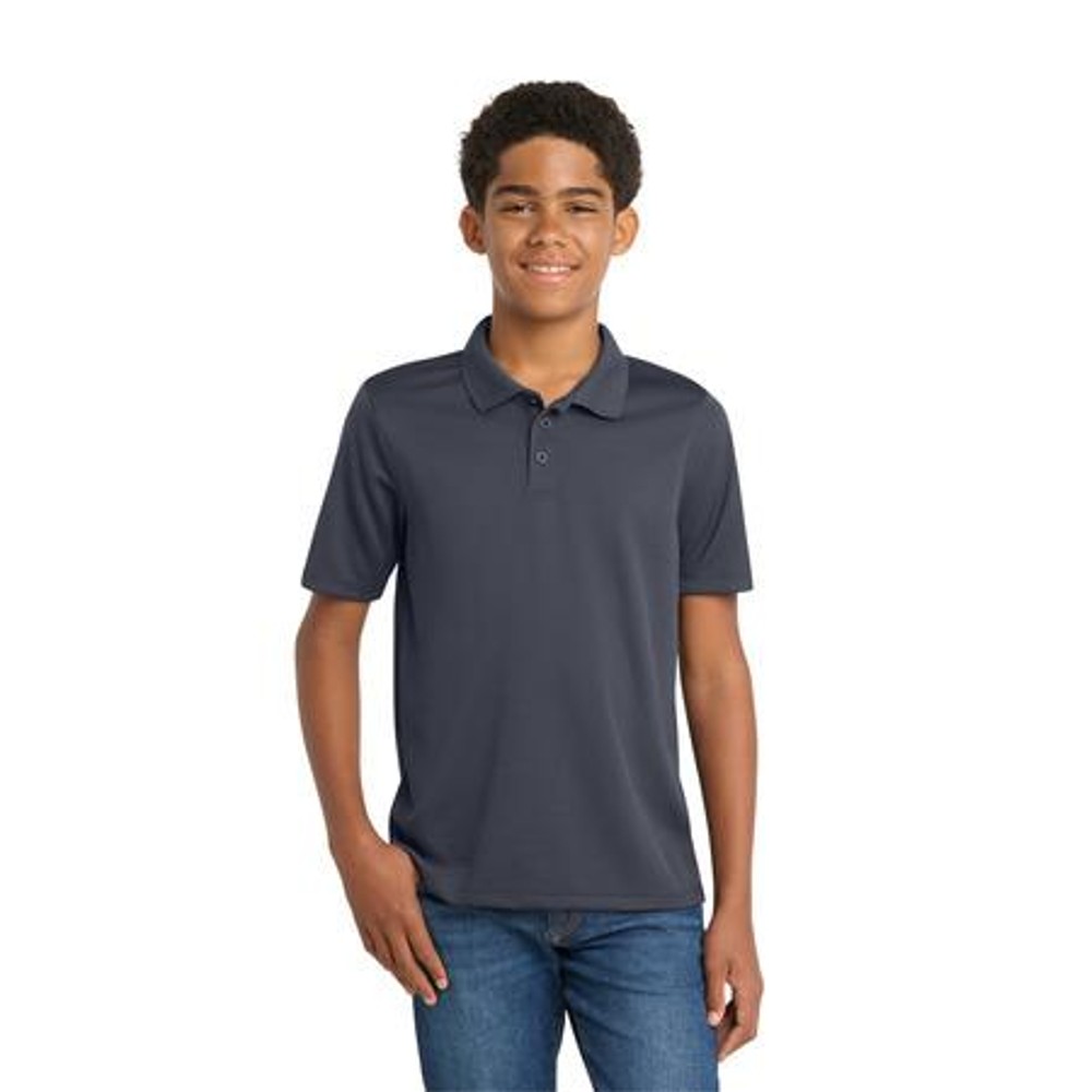 Sport-Tek Youth PosiCharge RacerMesh Polo — Primary