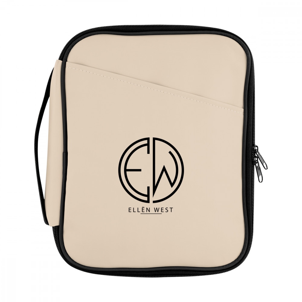 Hudson rPET Leatherette Tech Organizer