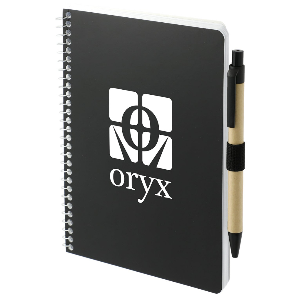 FSC® Mix 5” x 7” Spiral Notebook with Pen FSC® Mix 5” x 7” Spiral Notebook with Pen