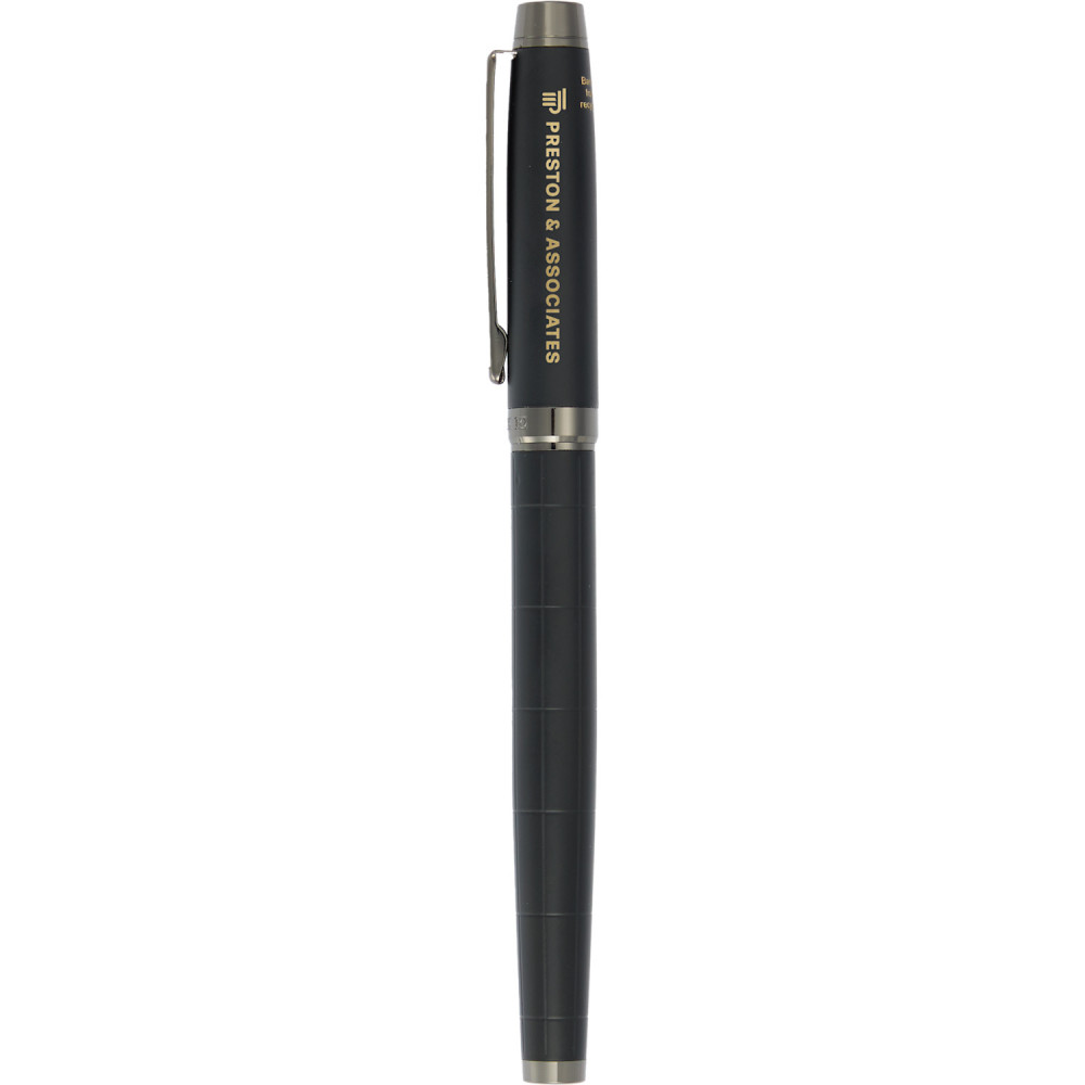 Luxe Recycled Brass Pillar Roller Ball