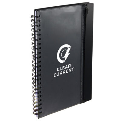 5.5" x 8.5" Spiral Notebook with Clear Pocket