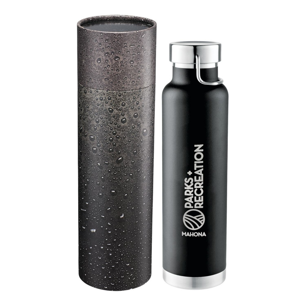 Thor Copper Vac Bottle 22oz With Cylindrical Box Thor Copper Vac Bottle 22oz With Cylindrical Box
