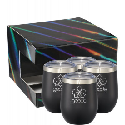 Corzo Cup 12oz 4 in 1 Gift Set
