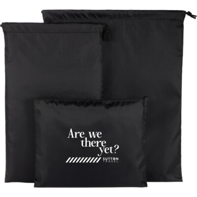 Recycled Travel Bag Set