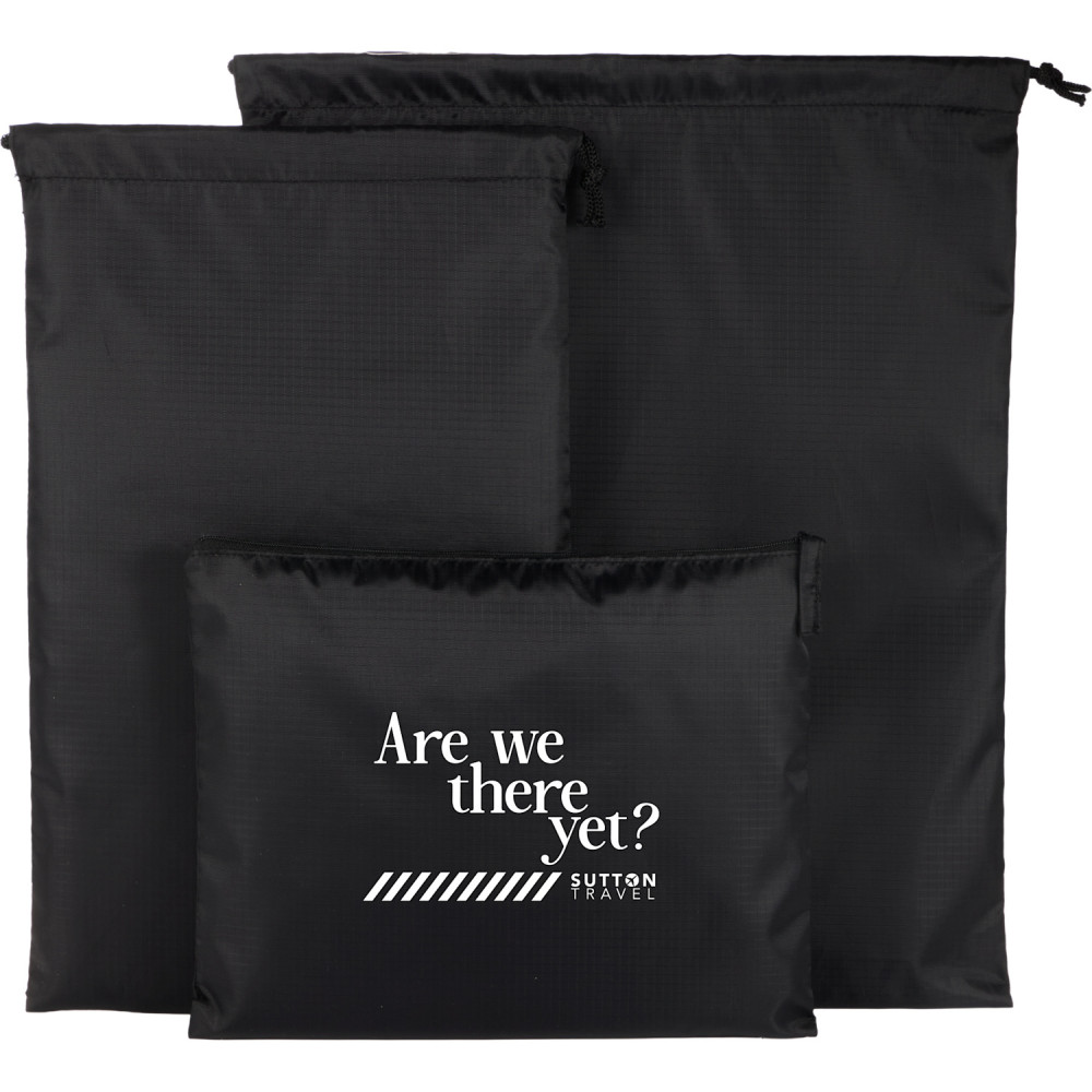 Recycled Travel Bag Set
