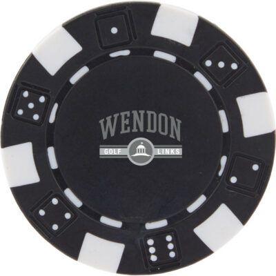 Recycled Poker Chip Ball Marker