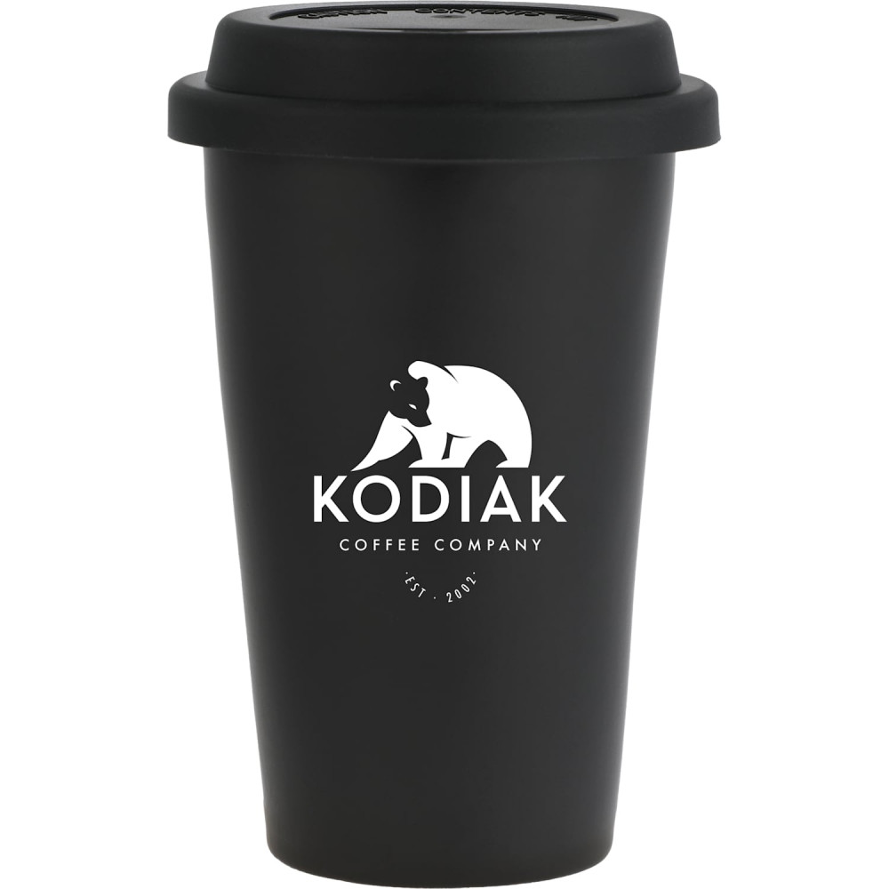 I'm Not a Paper Cup 10oz Ceramic Tumbler w/ Lid