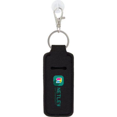 Bottle Charm w/ Neoprene Chapstick Holder