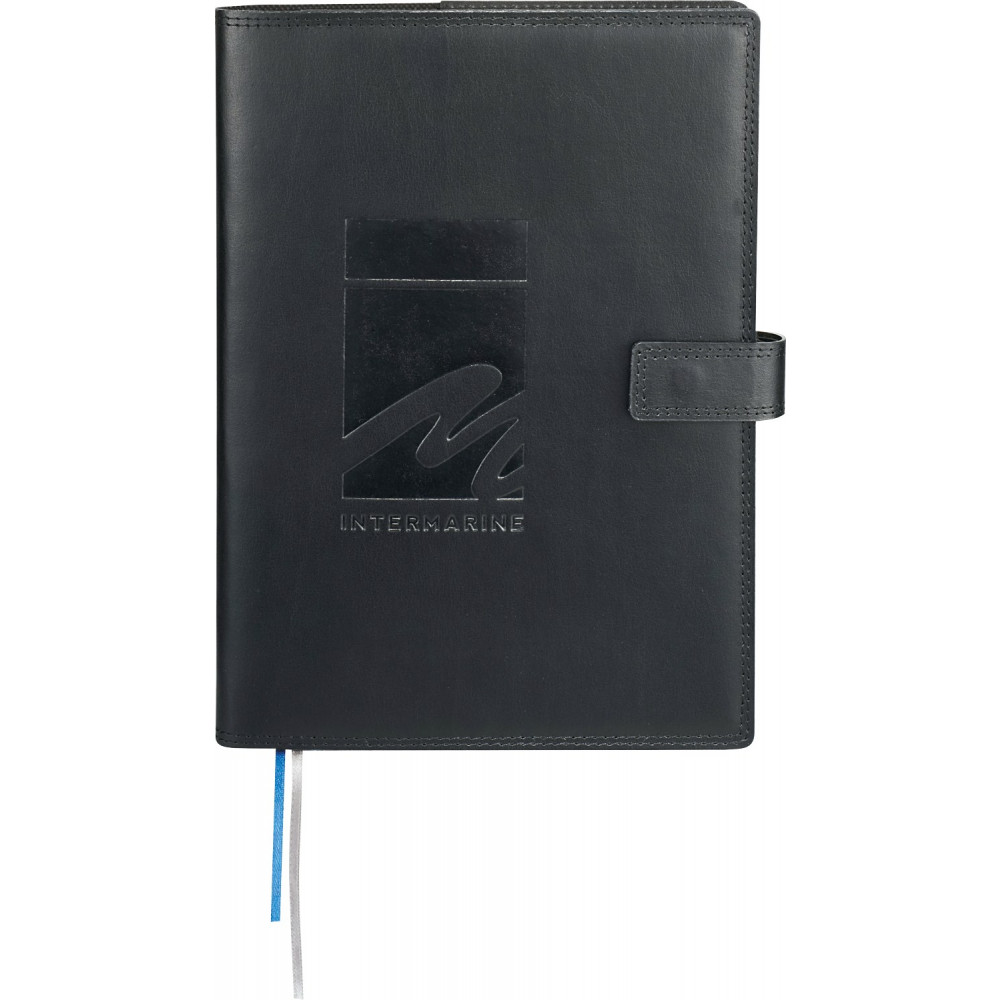 FSC® Mix 7" x 10" Uptown Refillable Leather Journa FSC® Mix 7" x 10" Uptown Refillable Leather Journa