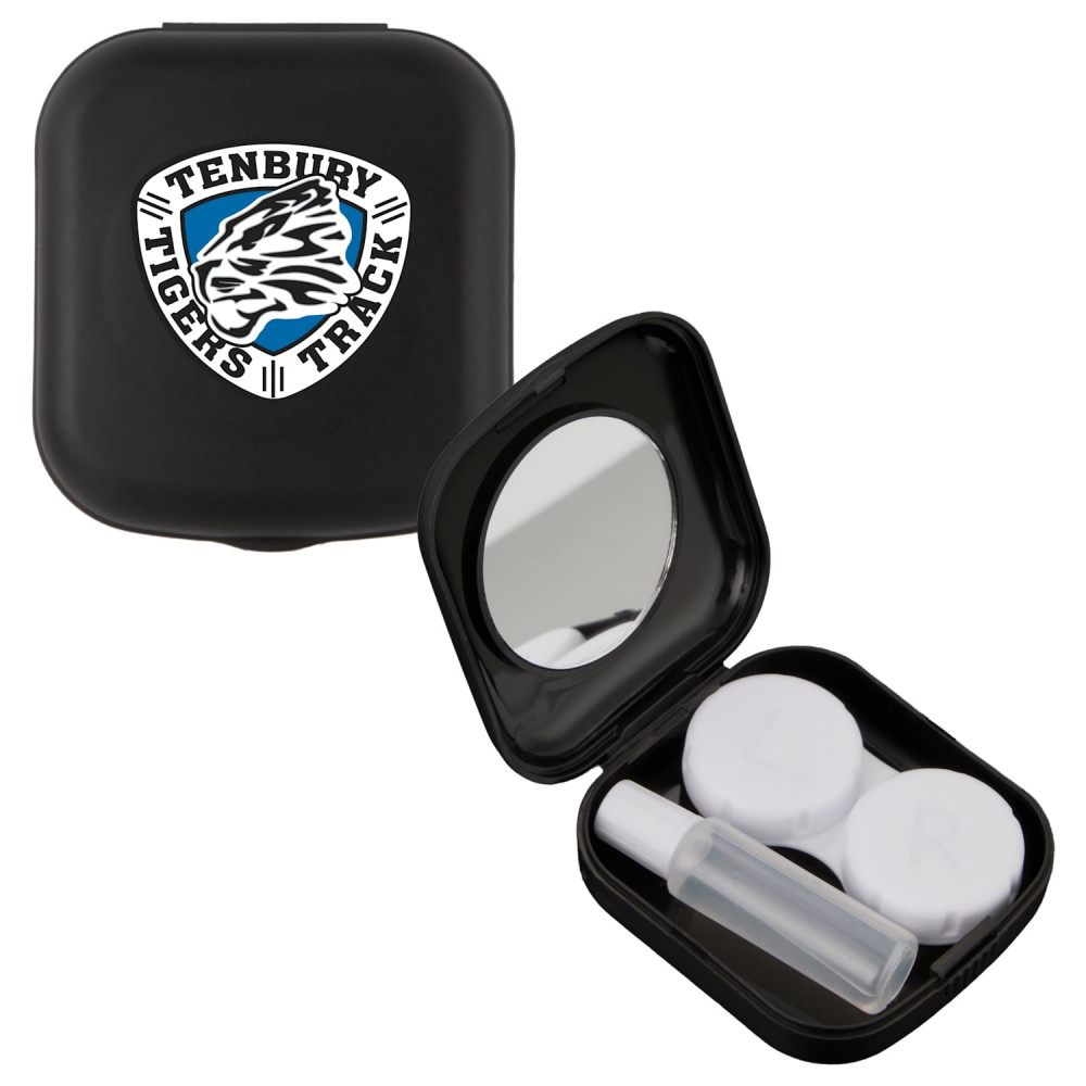 Recycled Contact Lens Travel Kit w Mirror