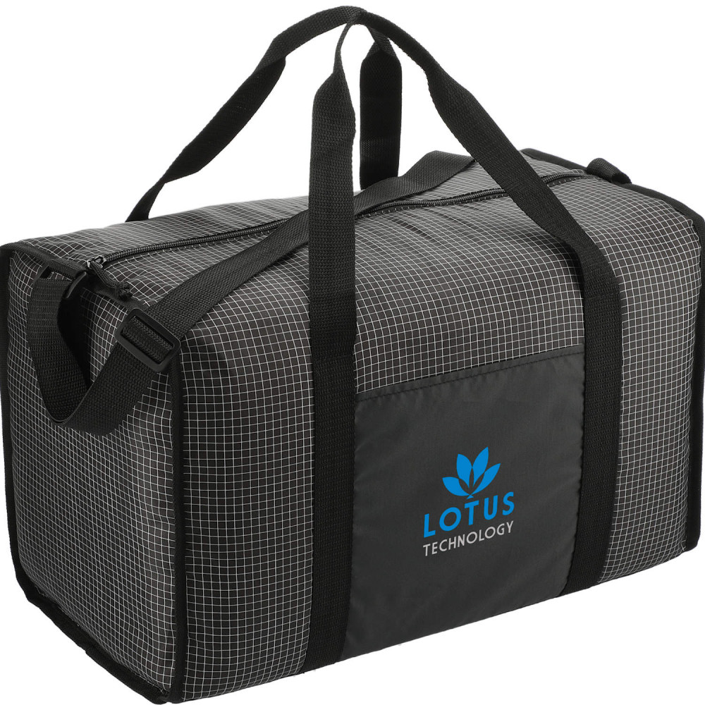 Grid Boxy Duffel