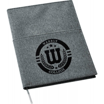 FSC® Mix 5" x 7" Canvas Pocket Refillable Notebook