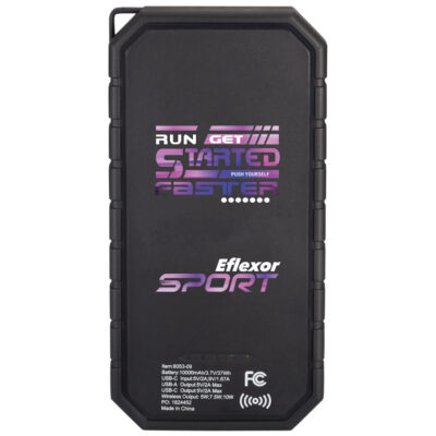 High Sierra® IPX 5 Solar Fast Wireless Power Bank