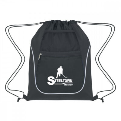 Drawstring Sports Pack With Dual Pockets