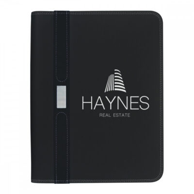 Contemporary Zippered Portfolio