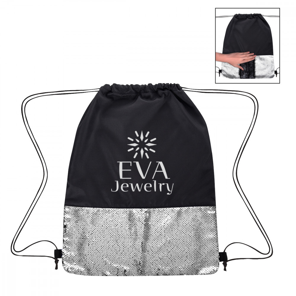 Flip Sequin Drawstring Bag Flip Sequin Drawstring Bag