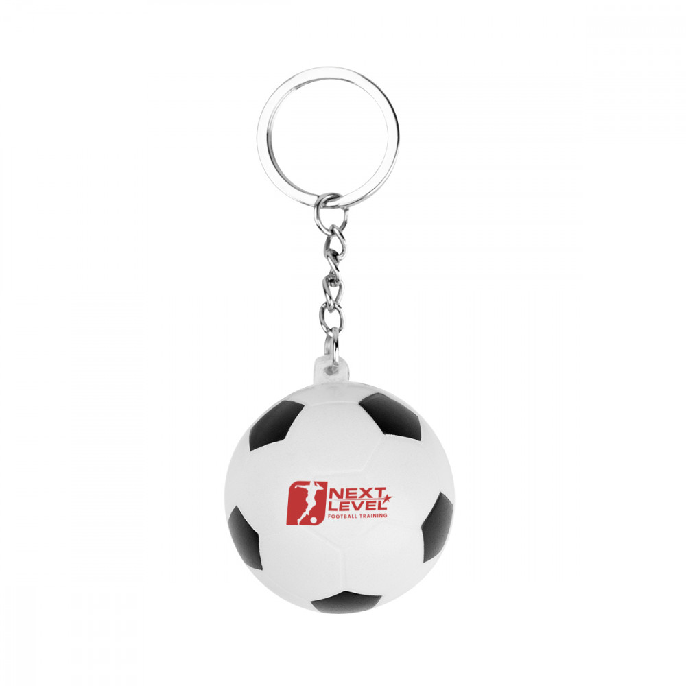 Soccer Ball Stress Reliever Keychain