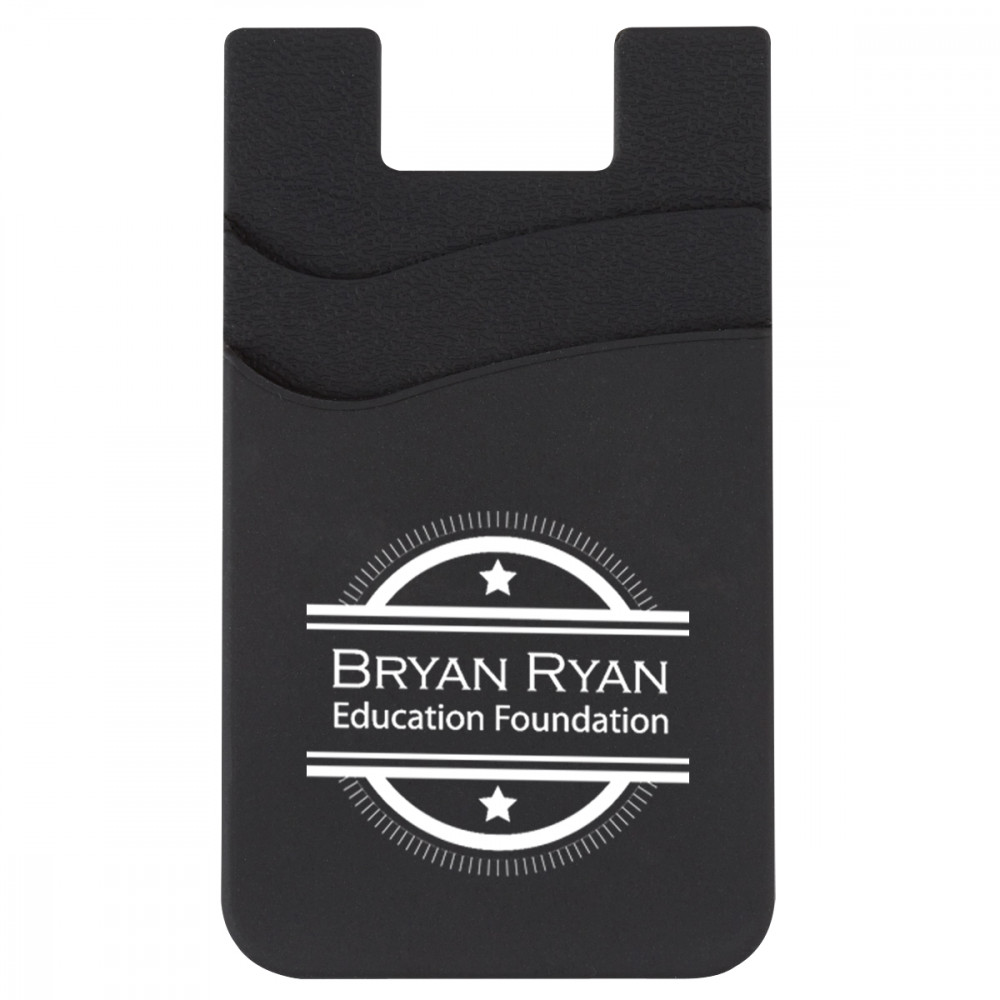 Dual Pocket Silicone Phone Wallet