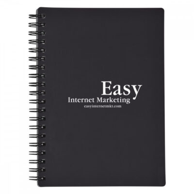 RUBBERY SPIRAL NOTEBOOK
