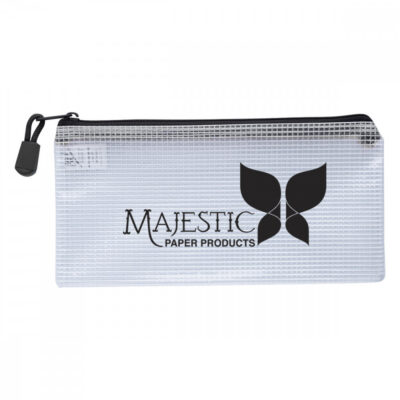 Clear Zippered Pencil Pouch