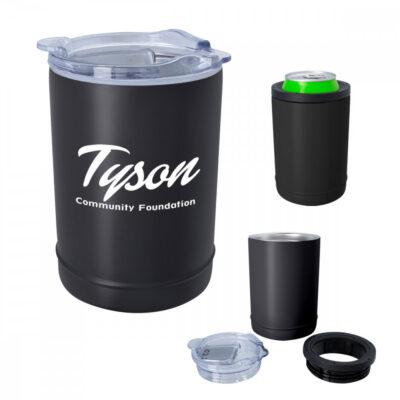 2-In-1 Copper Insulated Beverage Holder And Tumbler