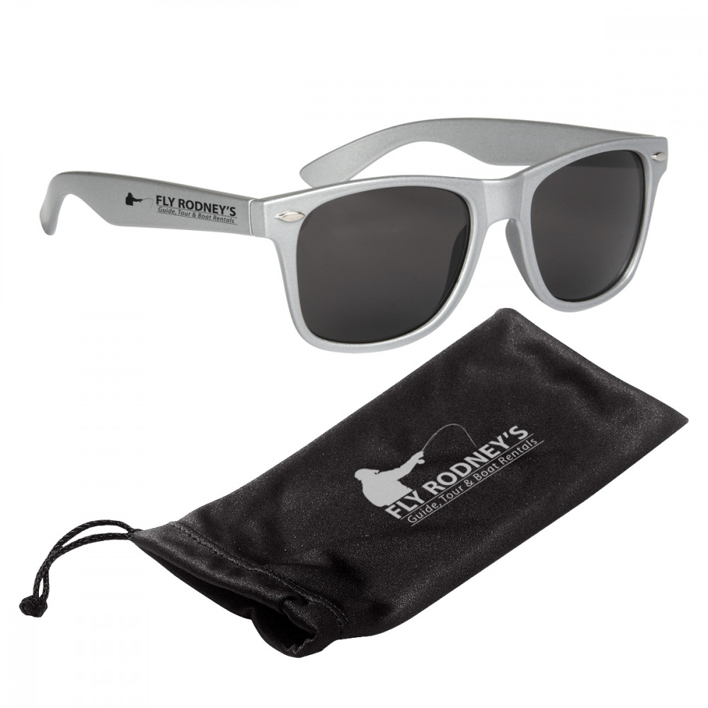 Malibu Sunglasses With Microfiber Pouch Malibu Sunglasses With Microfiber Pouch