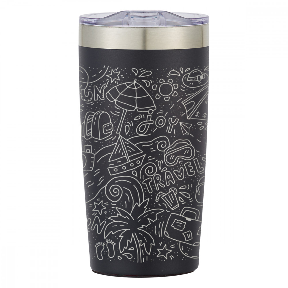 20 Oz. Full Laser Two-Tone Himalayan Tumbler